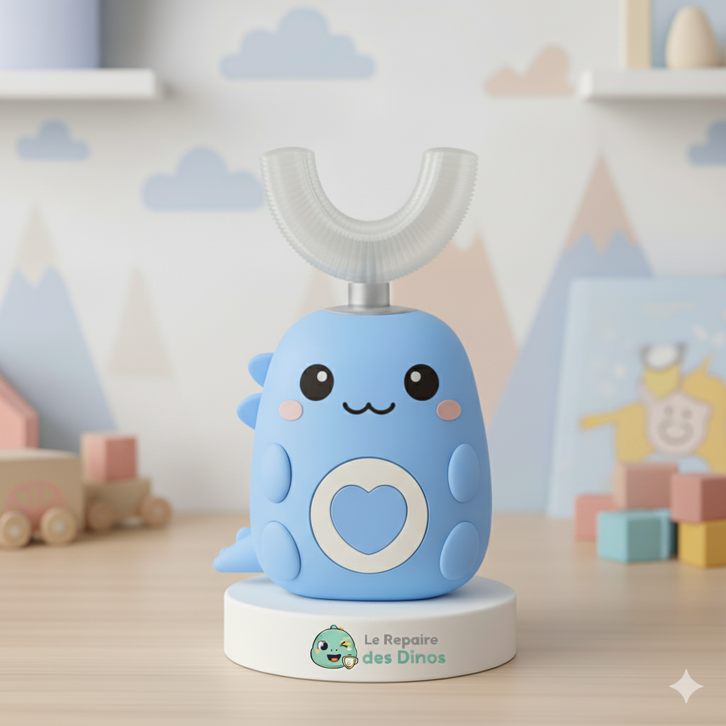 Brosse à Dents Électrique en Forme de U pour Enfants